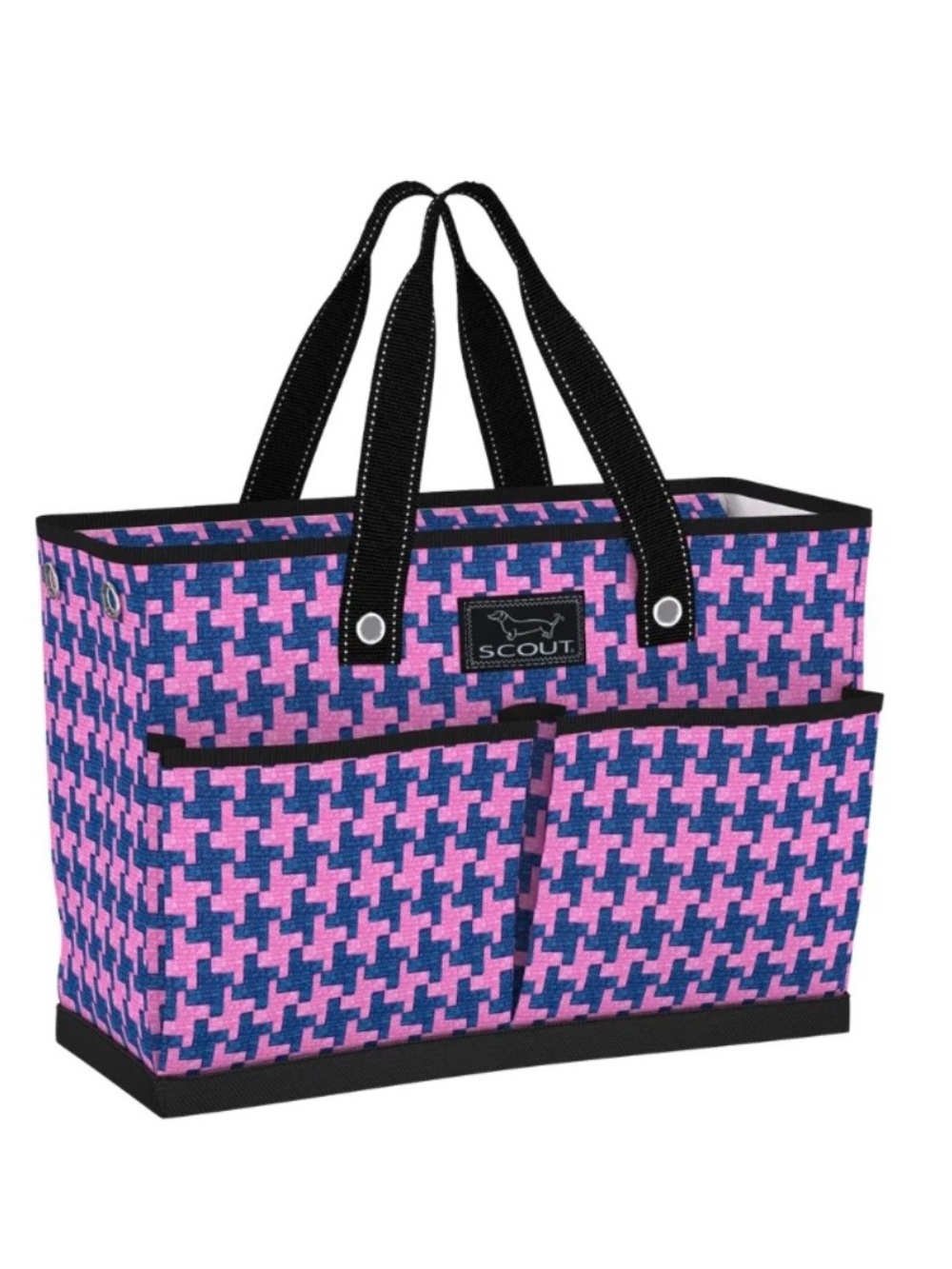 SCOUT The BJ Bag Pocket Tote Bag Hard Bottom in Lost and Hound